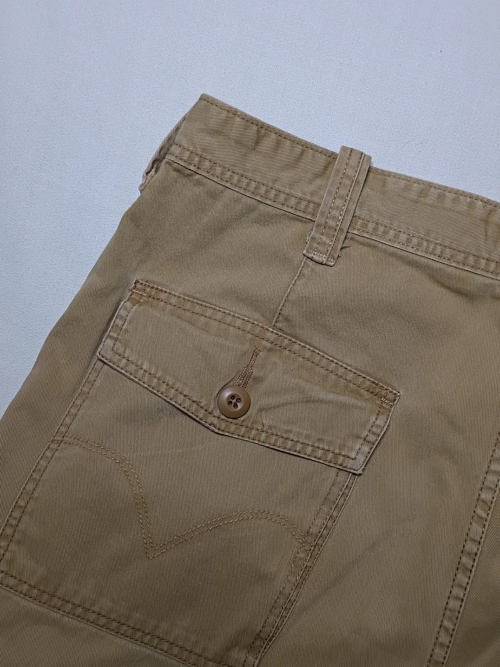 Vintage 2003 Levi's Mens Loose Fit Twill Cargo Pants 36X30 Khaki